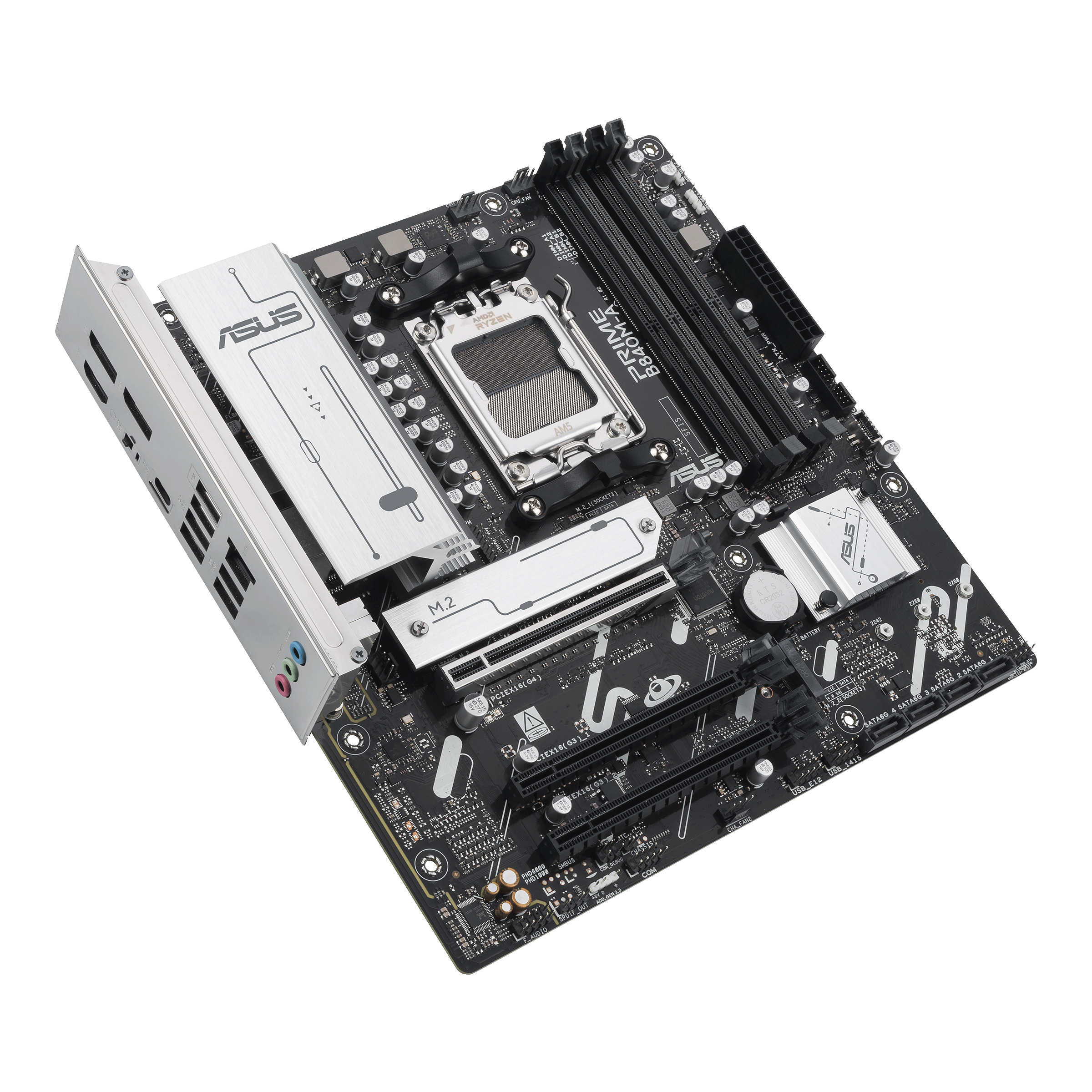 ASUS PRIME B840M-A-CSM AM5 DDR5 micro ATX MB 1xHDMI 2xDP 3xM.2 4xSATA