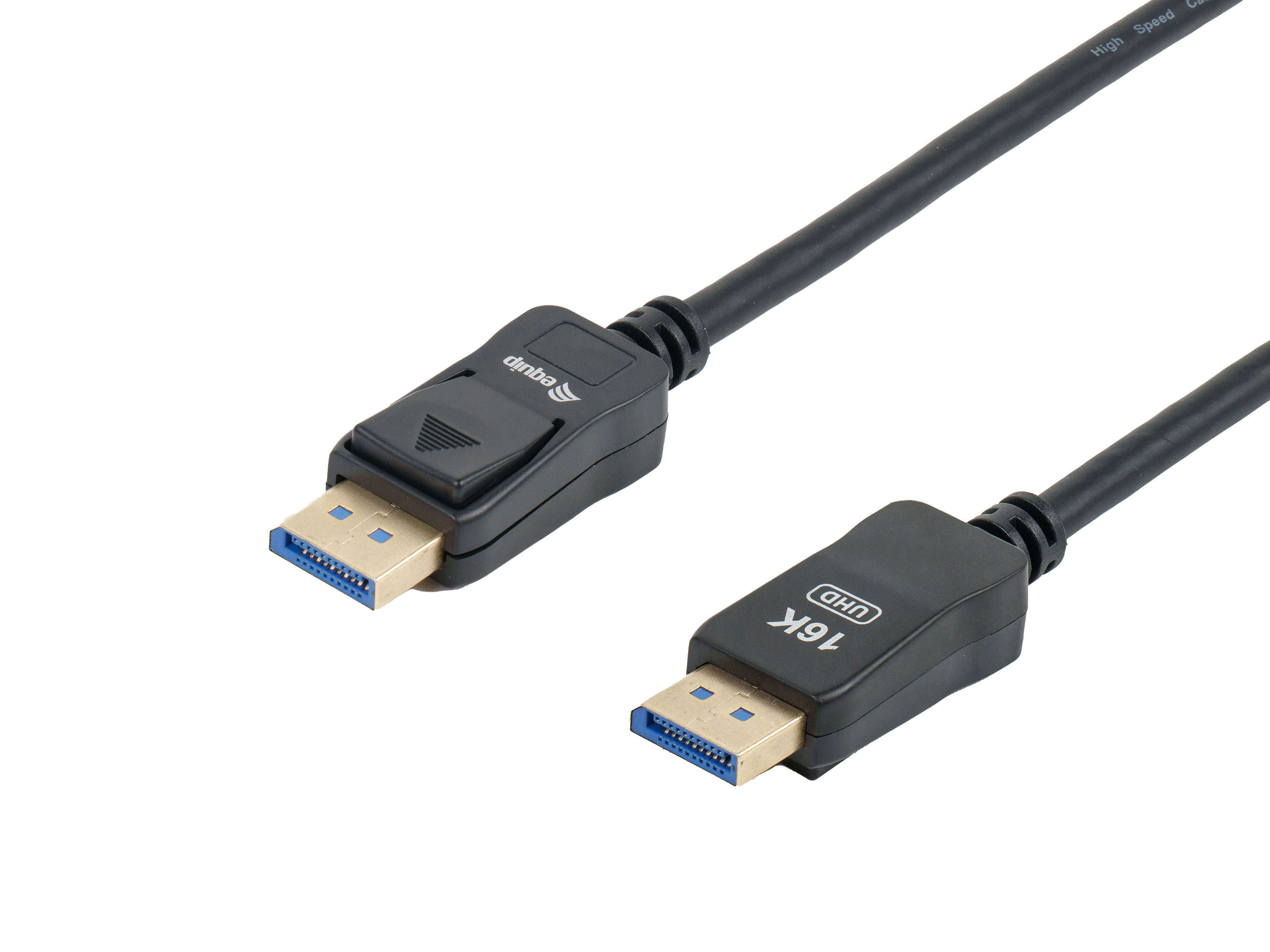 Equip DisplayPort 2.1 16K/60Hz St/St 2.00m schwarz