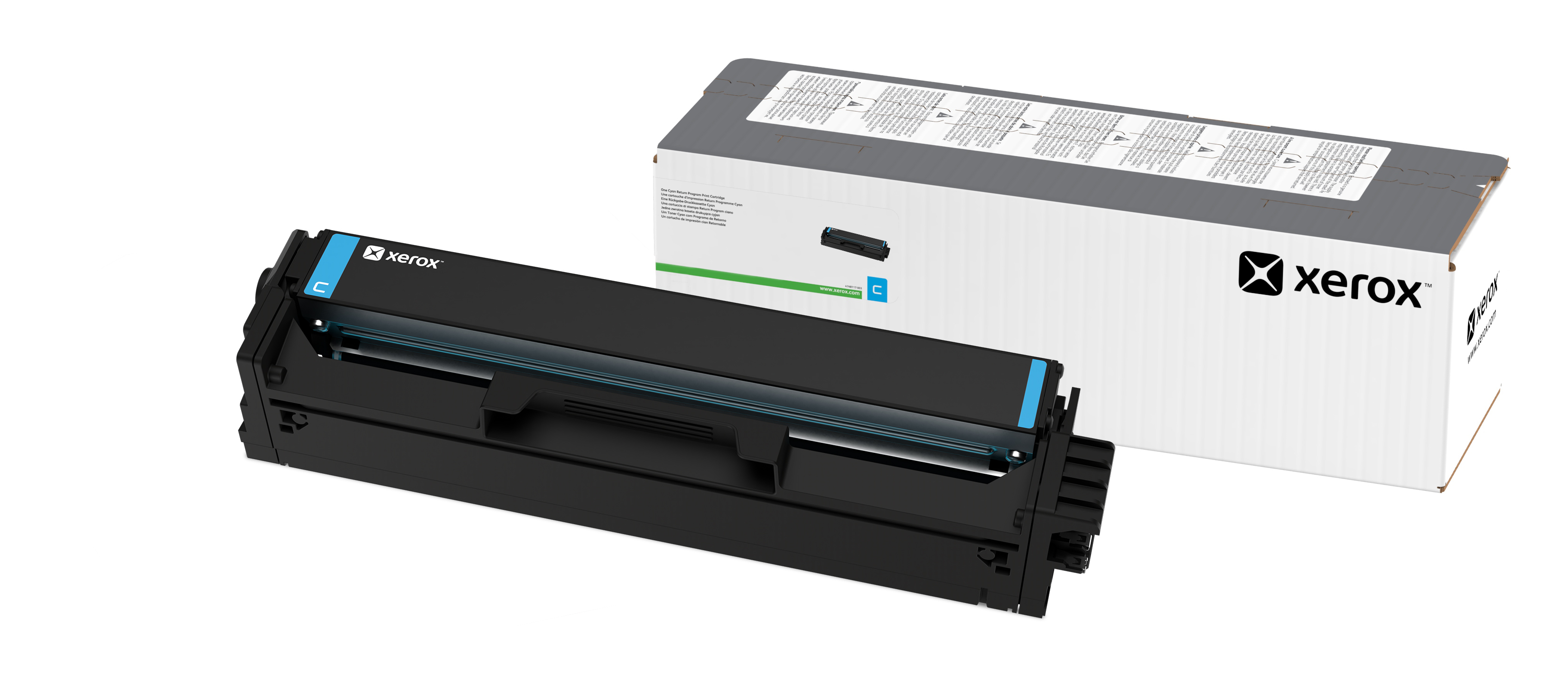 XEROX C240 C245 C255 C300 C303 C305 CYAN HIGH CAP TONER 2500PGS