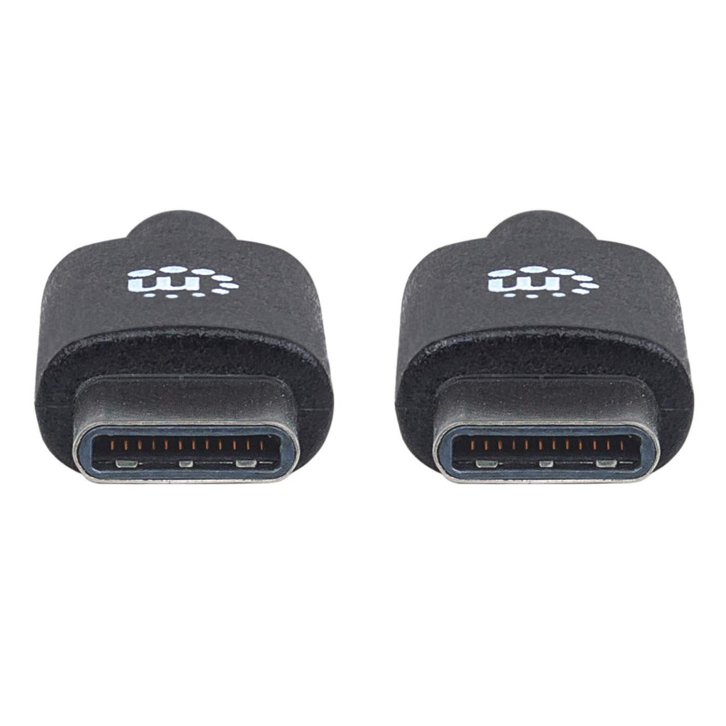 MANHATTAN USB 2.0 Typ C-Kabel C-Stecker/C-Stecker 3m schwarz
