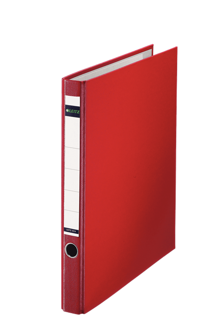 LEITZ 1014 Ringbuch 2-Ringe rot 3,5 cm DIN A4, 1 St.