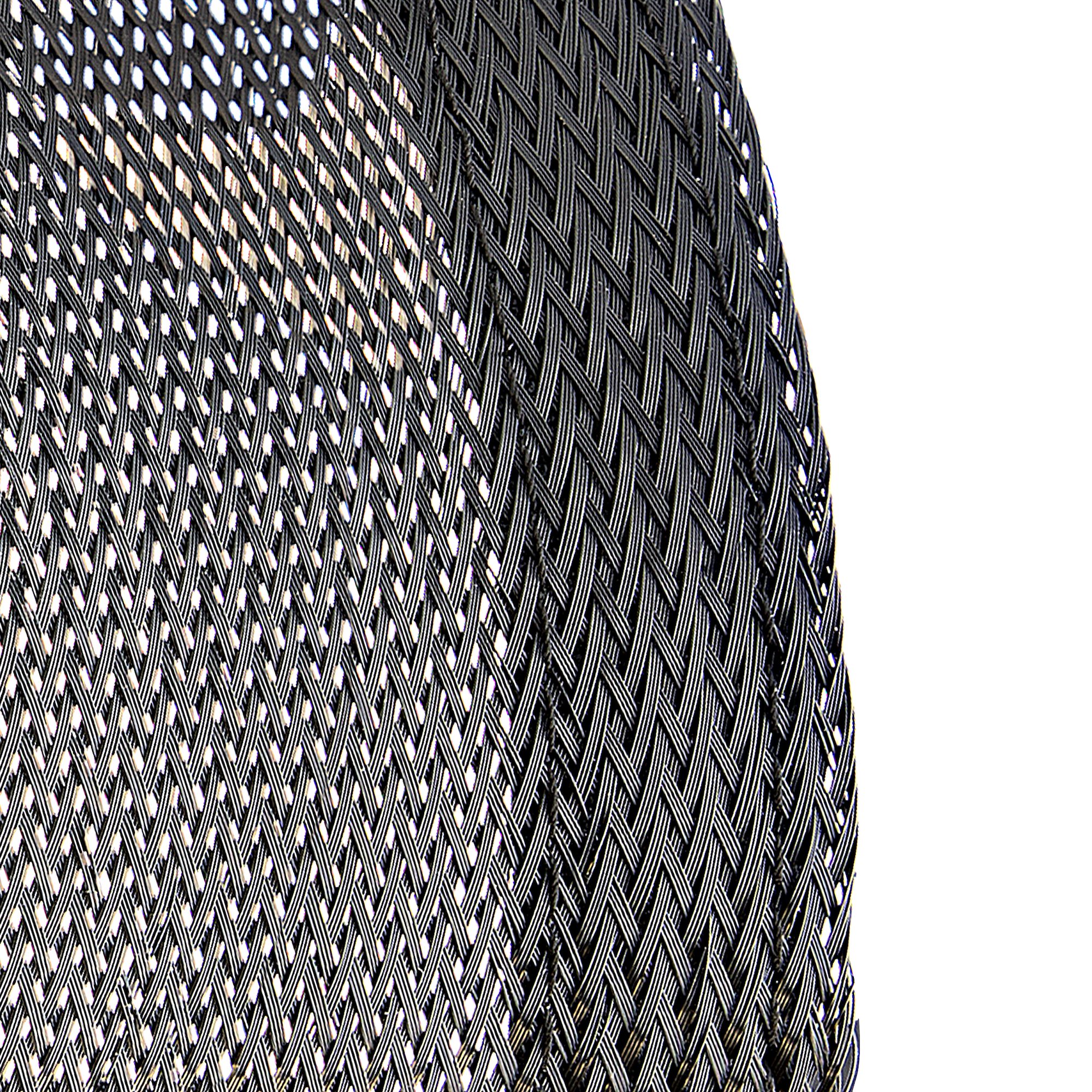 StarTech.com WKSTNCMFLX Kabelschlauch 3 cm kürzbar hochbelastbare Schwarz