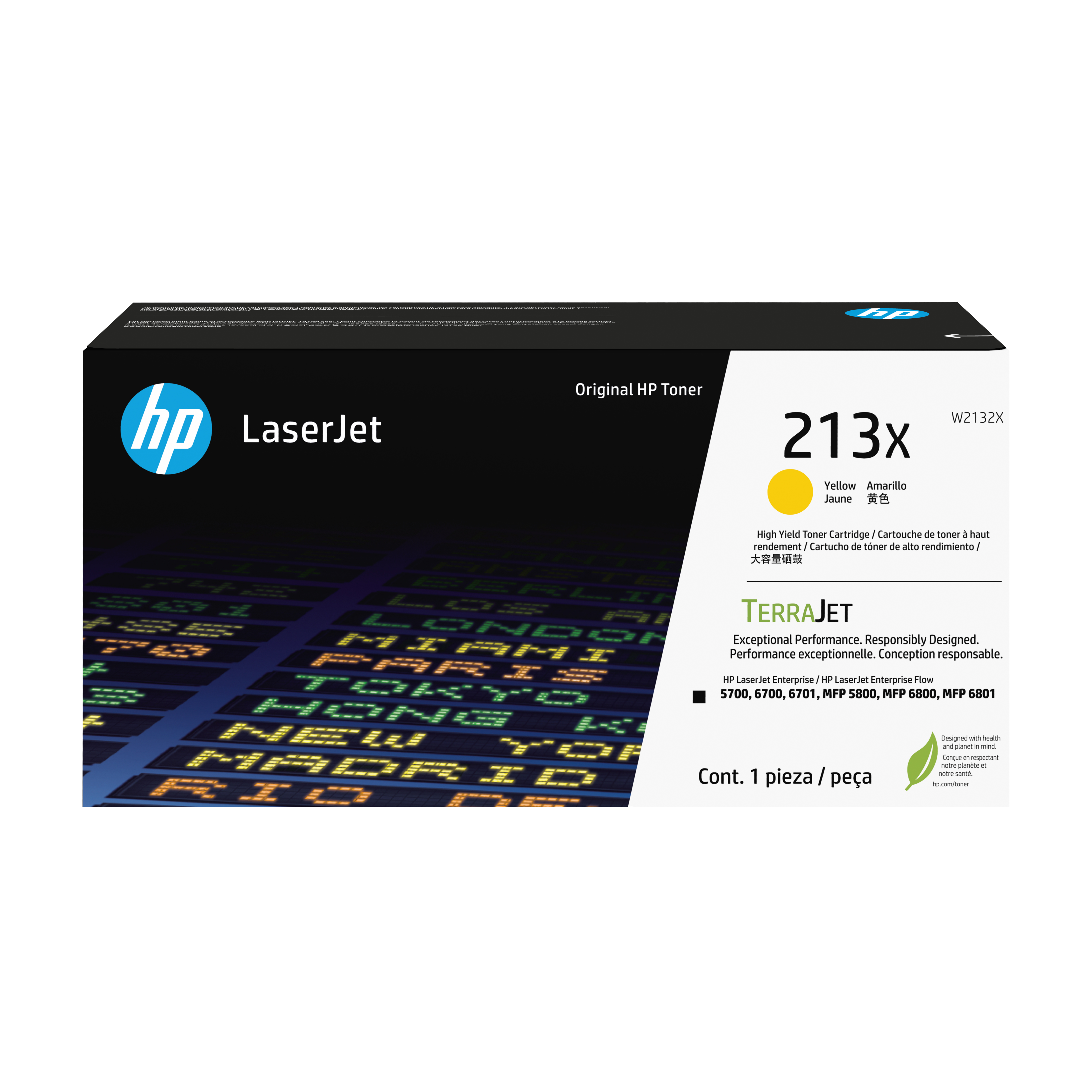 HP 213X Gelb LaserJet Tonerpatrone