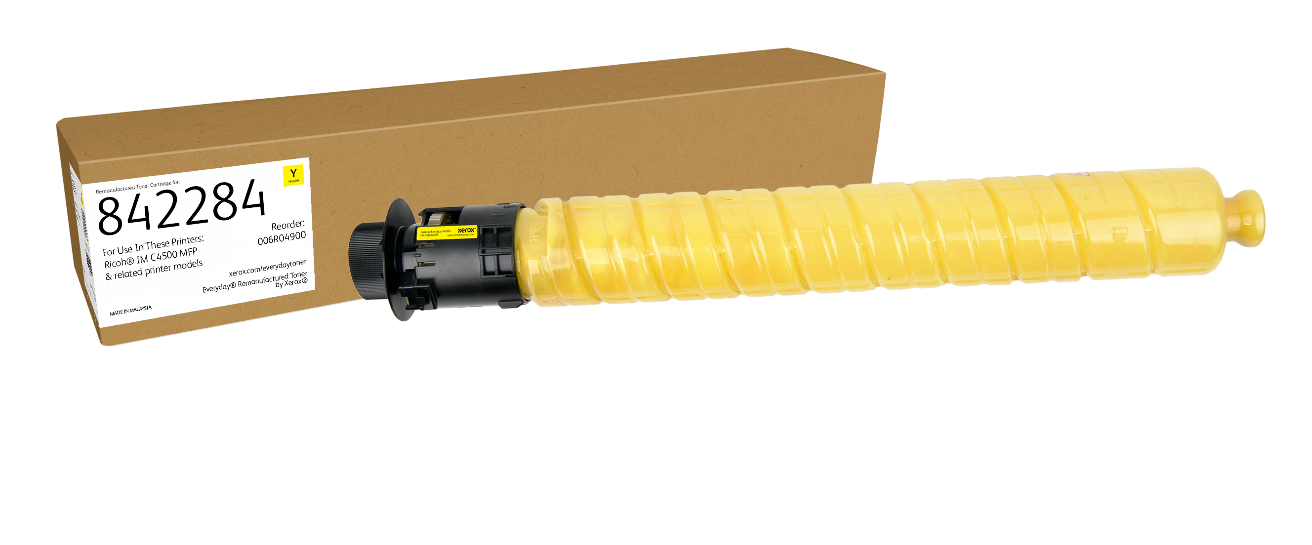 EVERYDAY REMANUFACTURED TONER YELLOW REPL. RICOH 842284