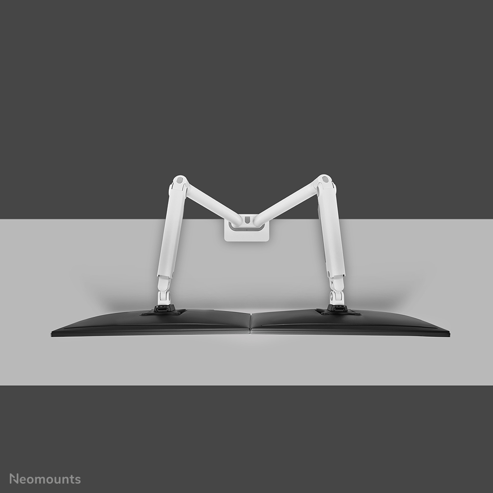 NEOMOUNTS Next One Desk Mount double display topfix clamp/grommet