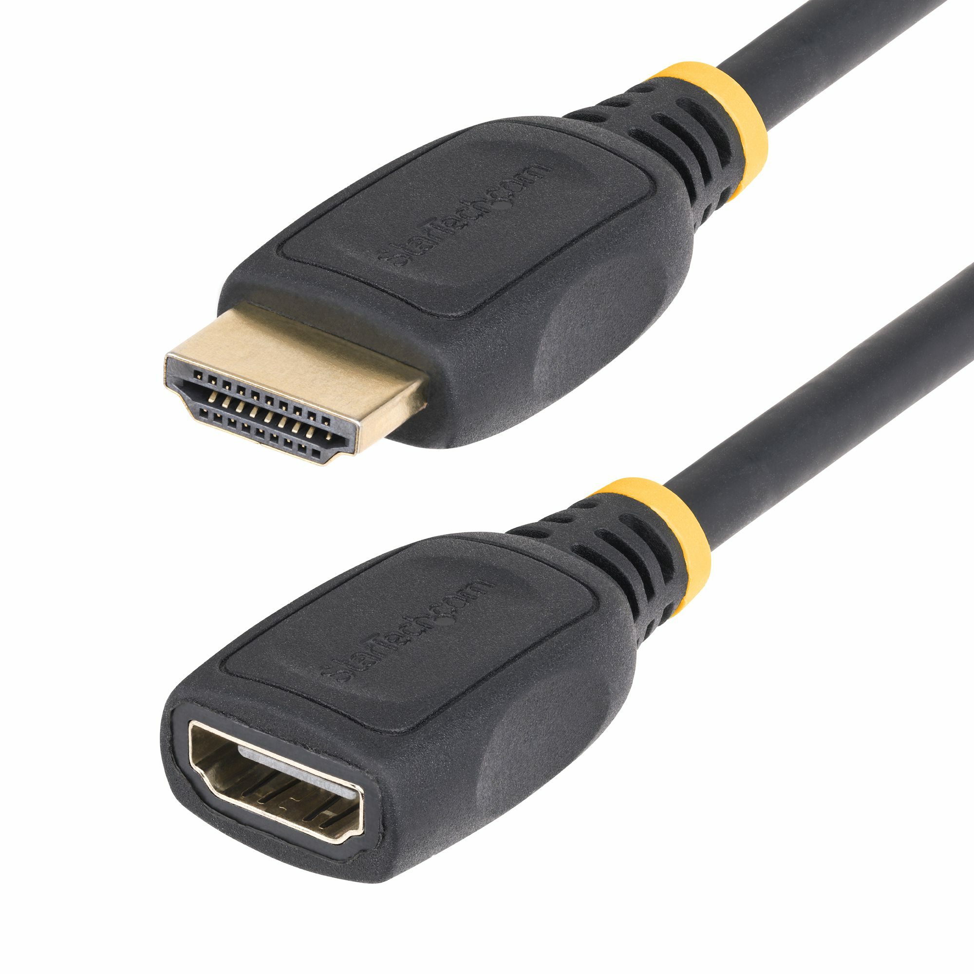 STARTECH.COM 2m HDMI 2.0 Verlängerungskabel High Speed HDMI Kabel 4K 60Hz Arc HDMI Verlängerungskabel HDMI Adapter M/F