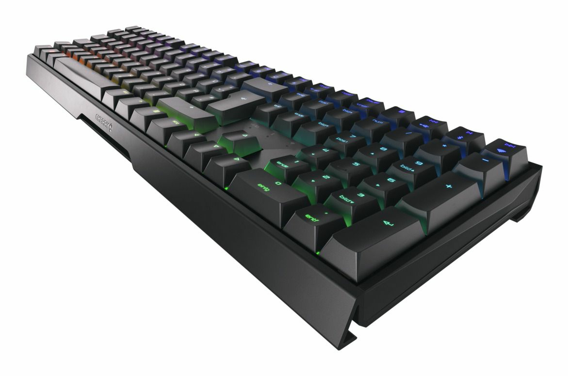 CHERRY XTRFY MX 3.0S Wireless Tastatur RGB DE MX Rot schwarz
