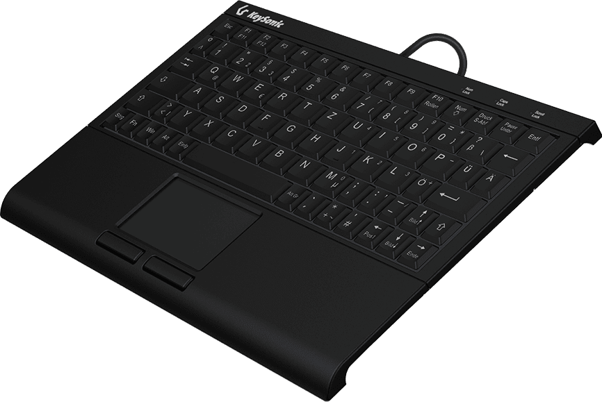 KeySonic Super-Mini-TAS Touchpad,B-light,BK, KSK-3211ELU(DE)