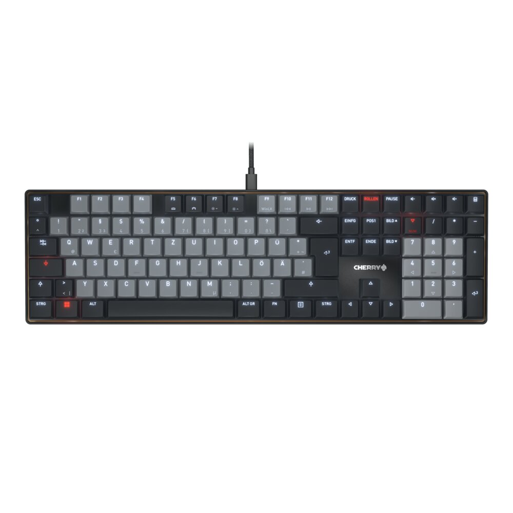 CHERRY KC 500 MX LP KEYBOARD CORDED MECHANICAL MXLP 2.0 IVORY