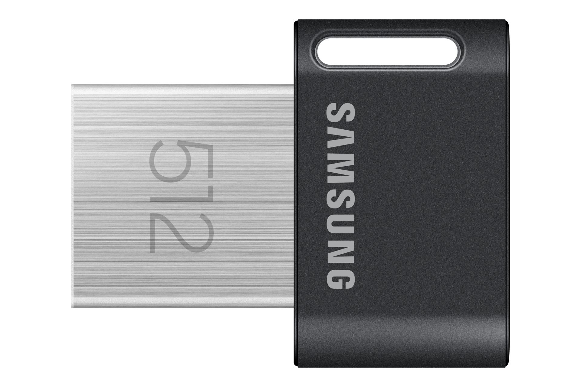 SAMSUNG FIT Plus USB-Stick Typ-A 512GB 400 MB/s Lesen 110 MB/s Schreiben kompakter USB 3.1 Flash Drive mit Schlüsselring Gray