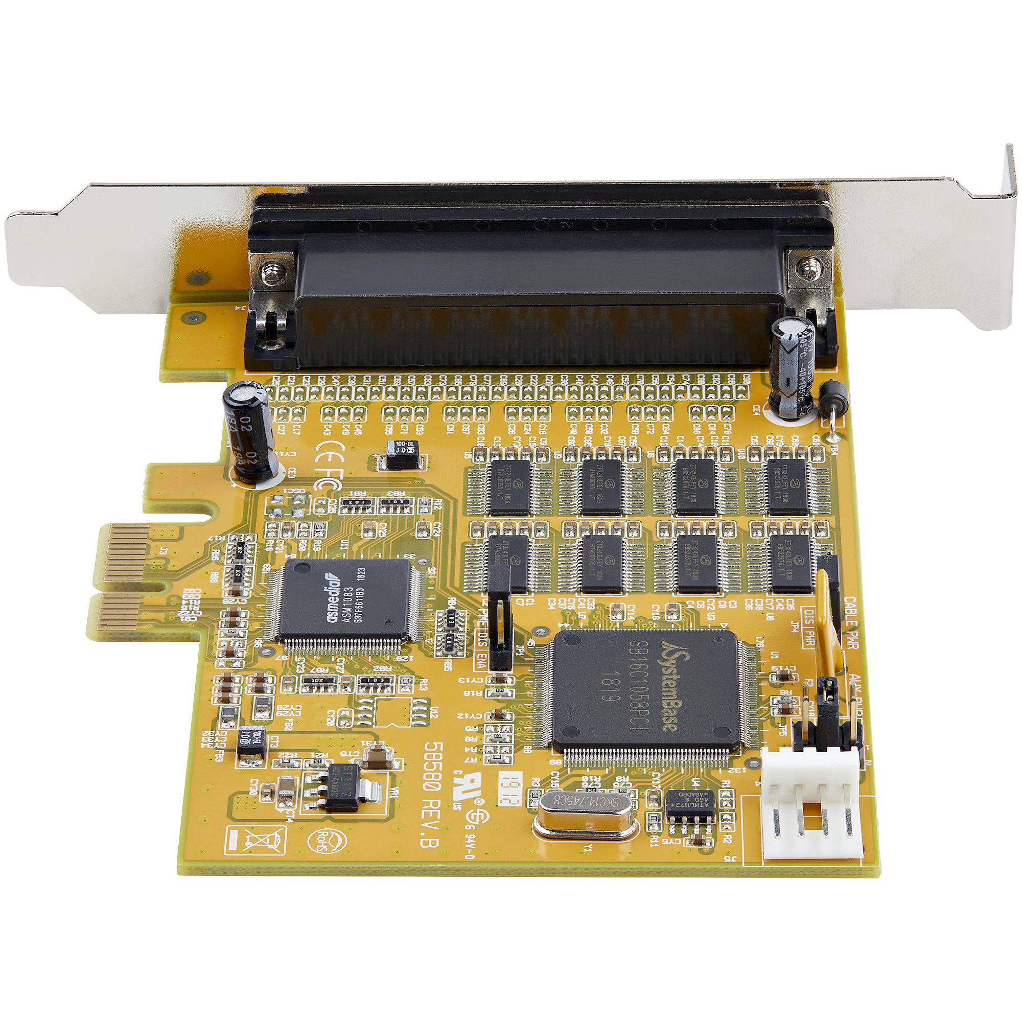 8-PORT PCI EXPRESS RS232 CARD ADAPTER CARD - PCIE TO SERIAL