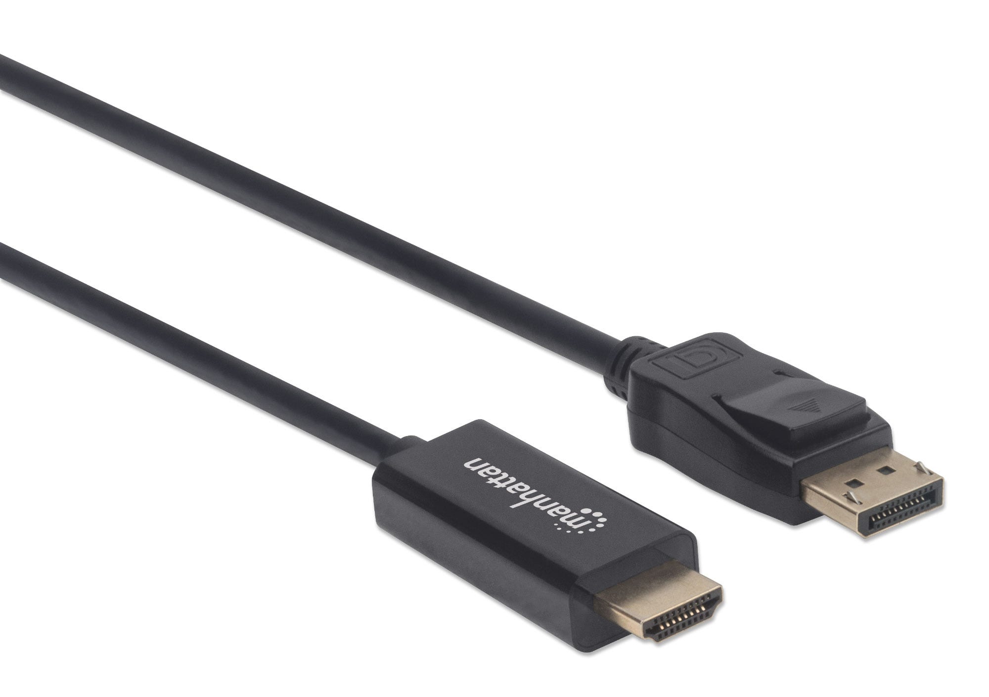 MANHATTAN 1080p DisplayPort auf HDMI-Kabel schwarz 1,8