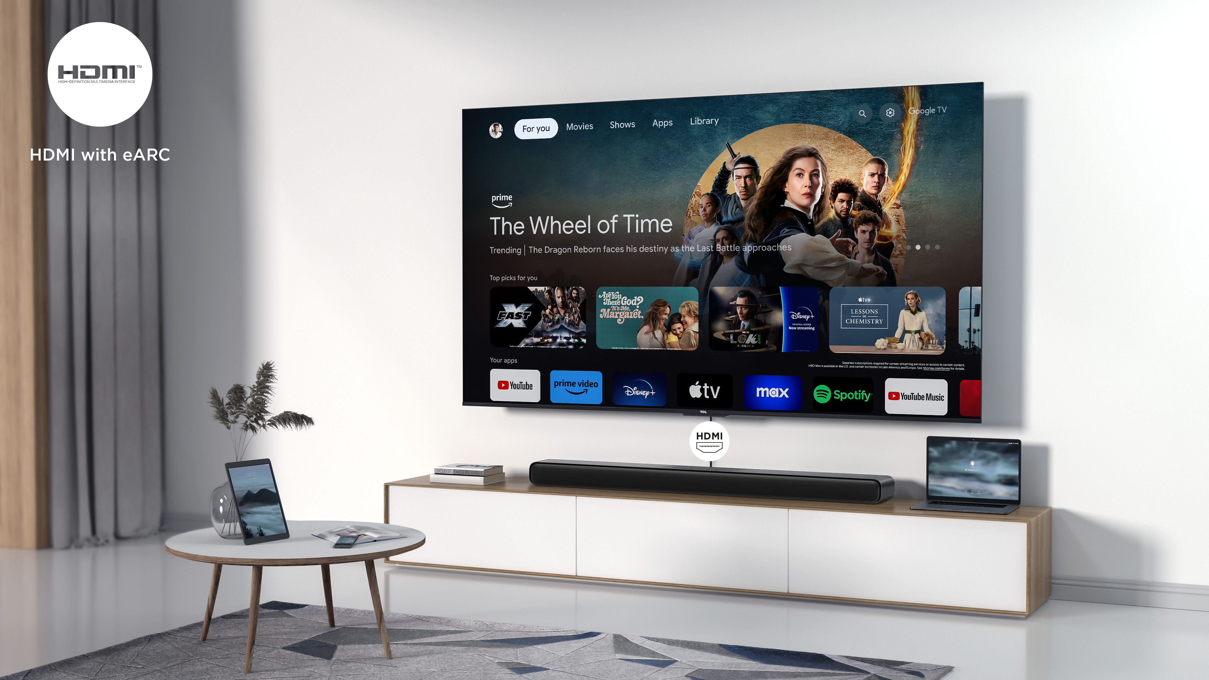 S45HE, Soundbar