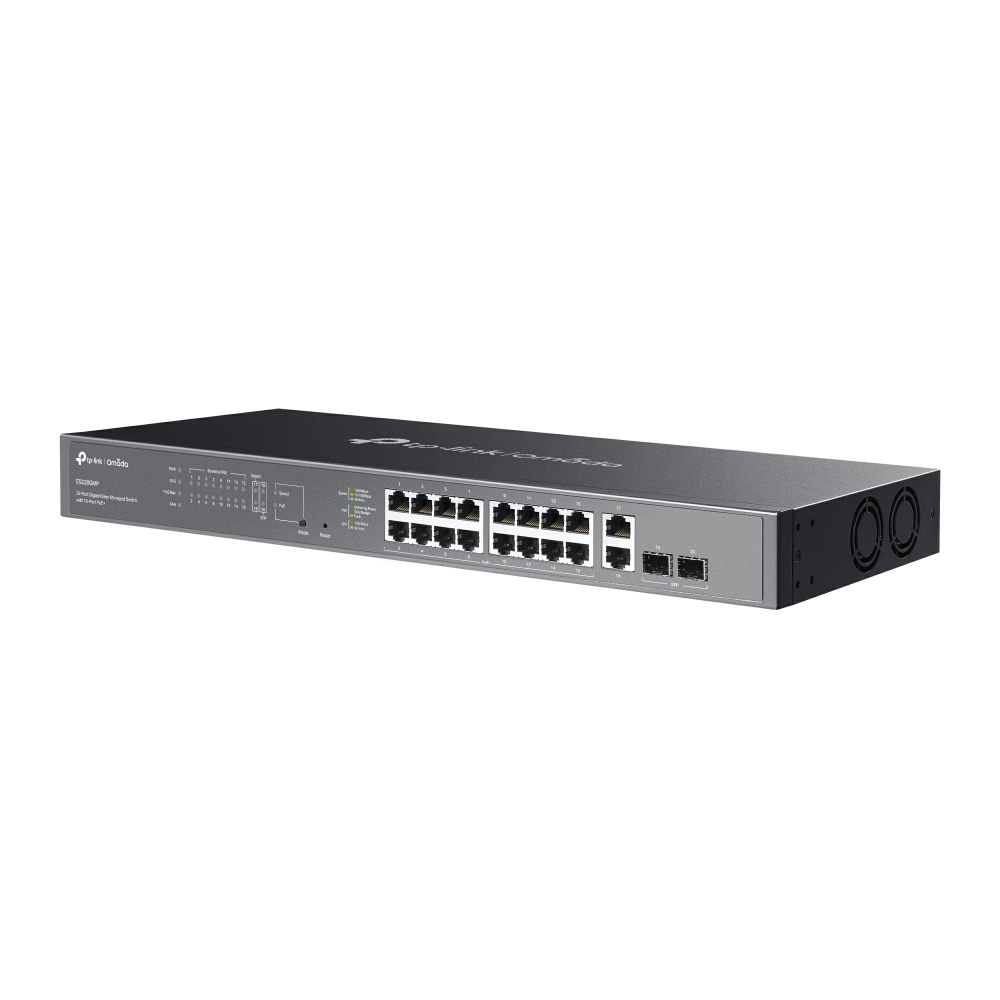 20-PORT 1G EASY MANAGED SWITCH 16-PORT POE+ 250 W POE POWER