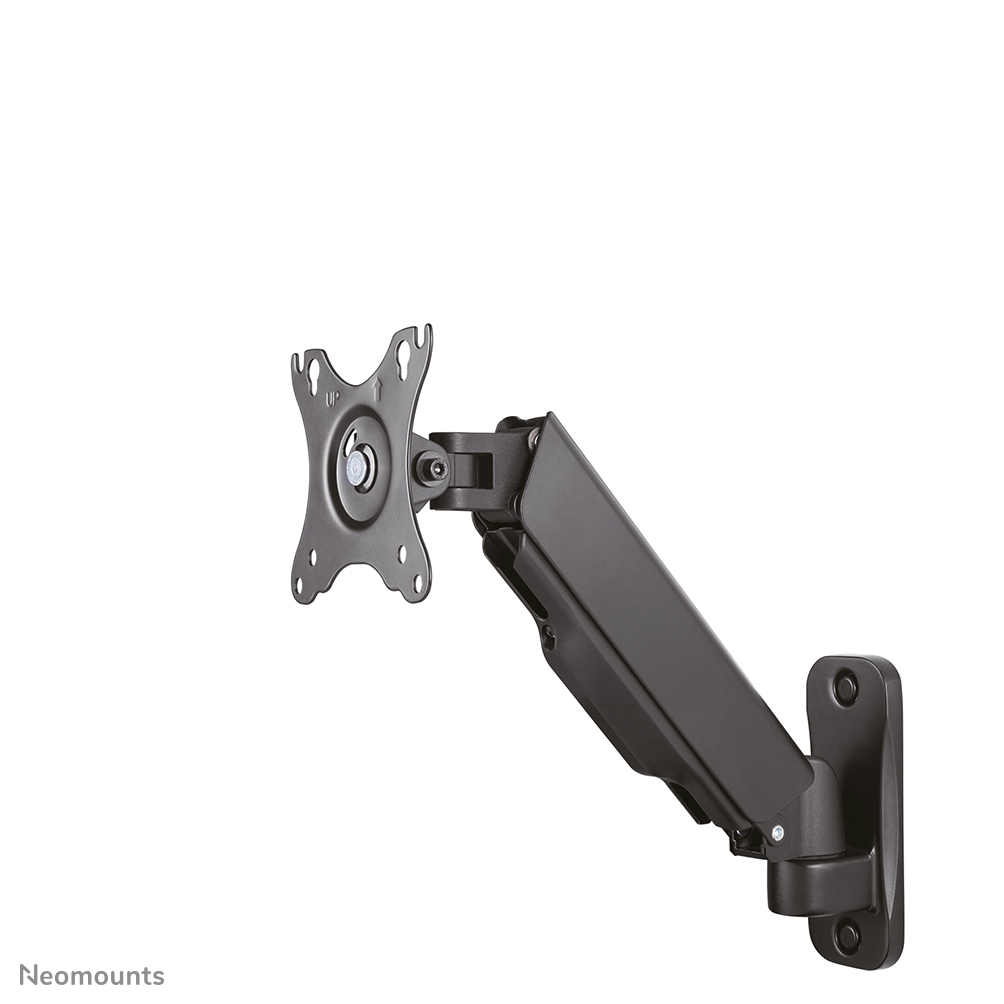 NEOMOUNTS wall mounted gas spring monitor arm 2 pivots VESA 100x100