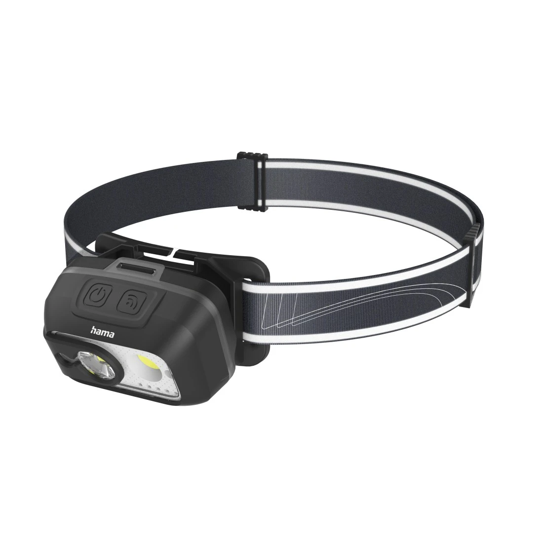 hama HL500-C LED Stirnlampe grau, 1 St.