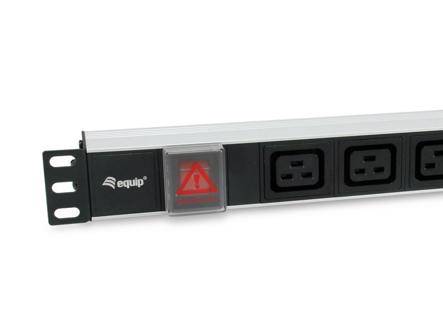 Equip 19 Steckdosenleiste 6xIEC C19+Switch->St.ICE C20 Alu.