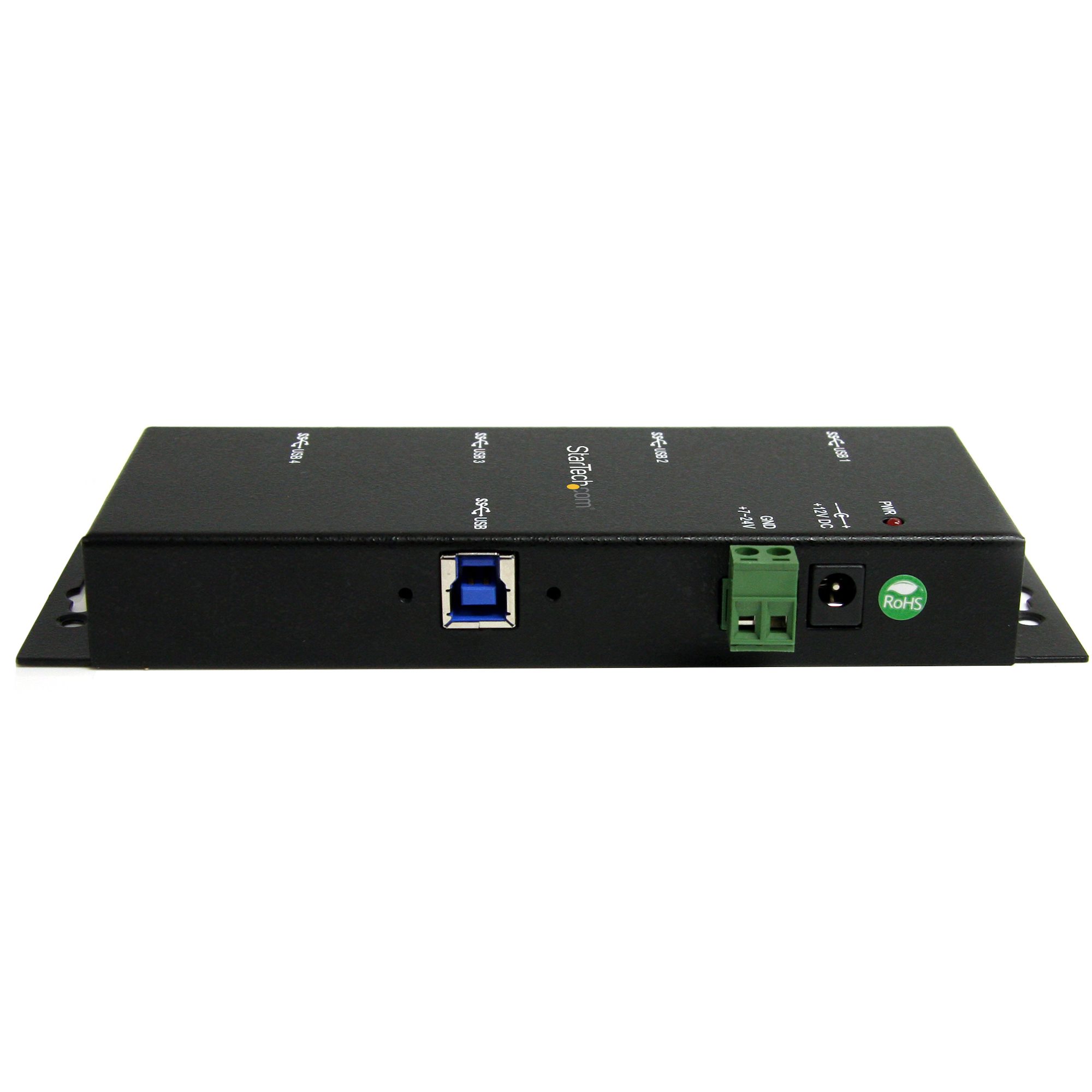 STARTECH.COM Mountable 4-Port Rugged Industrial USB 3.0 SuperSpeed Hub