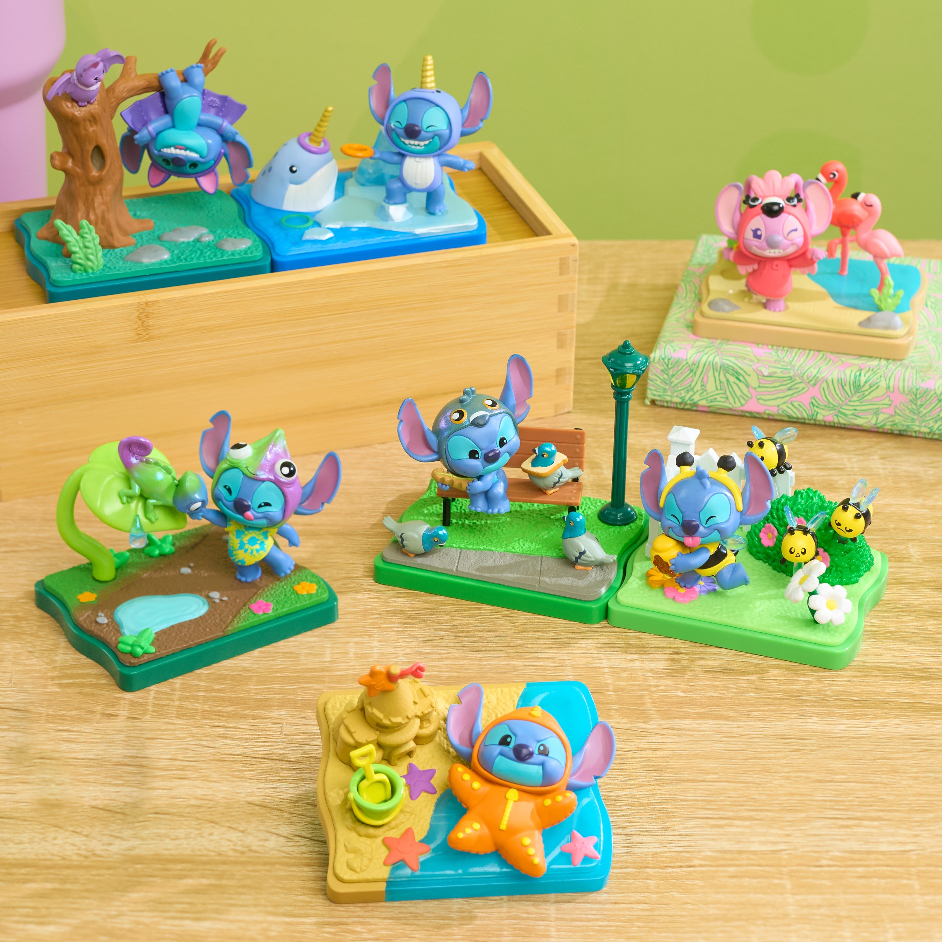 Disney Stitch Goes Wild Collectible Figures, Spielfigur
