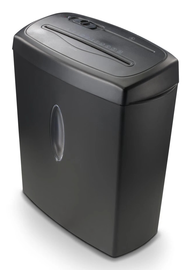 hama Safe X100CD Aktenvernichter mit Partikelschnitt P-4, 4 x 40 mm, bis 10 Blatt, schwarz