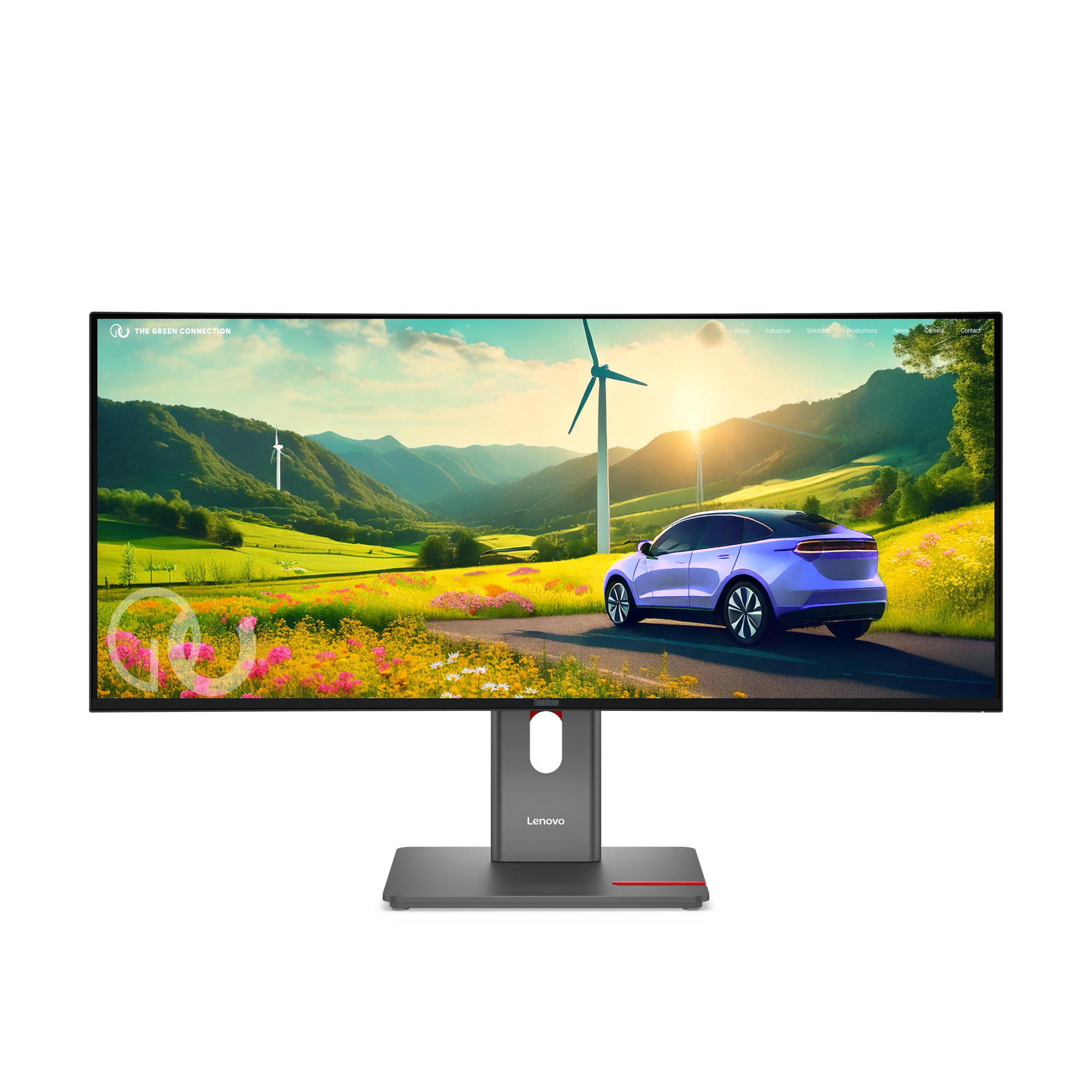 P34WD-40 34.0 4K UHD IPS 21:9 C 350CD/M L/T/S ENET USB-C