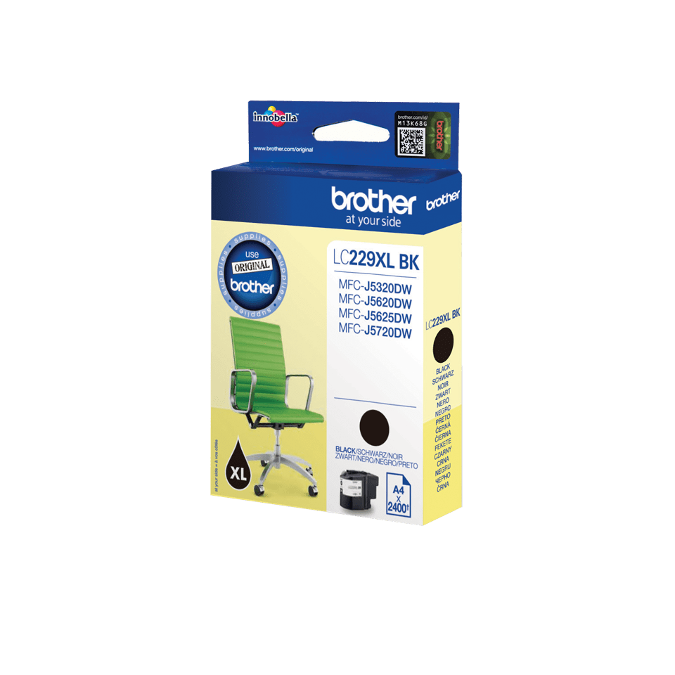 LC-229XLBK INK CARTRIDGE BLACK F/BHS15 2400 PAGES DIN A4