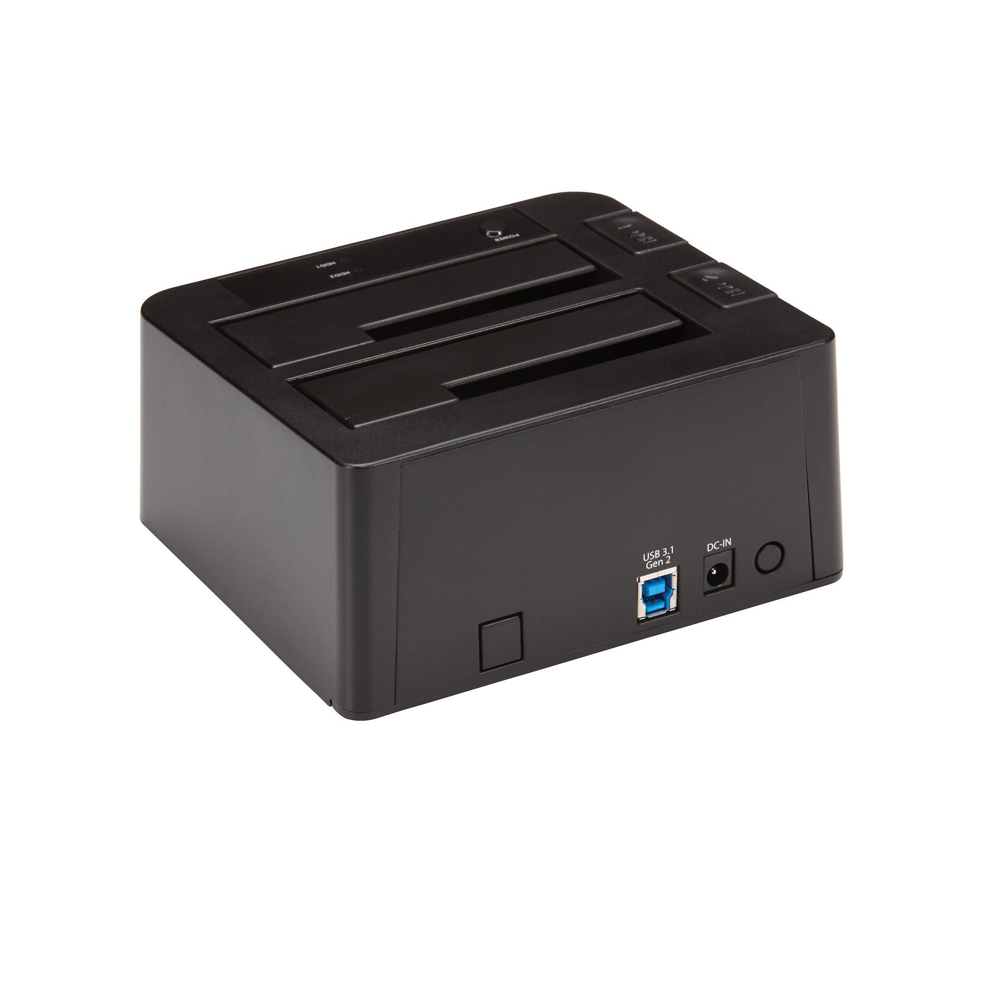 STARTECH.COM USB 3.1 (10 Gbit/s) Dual-bay Festplatten Dockingstation für 2,5 Zoll / 3,5 Zoll SATA SSD / HDD
