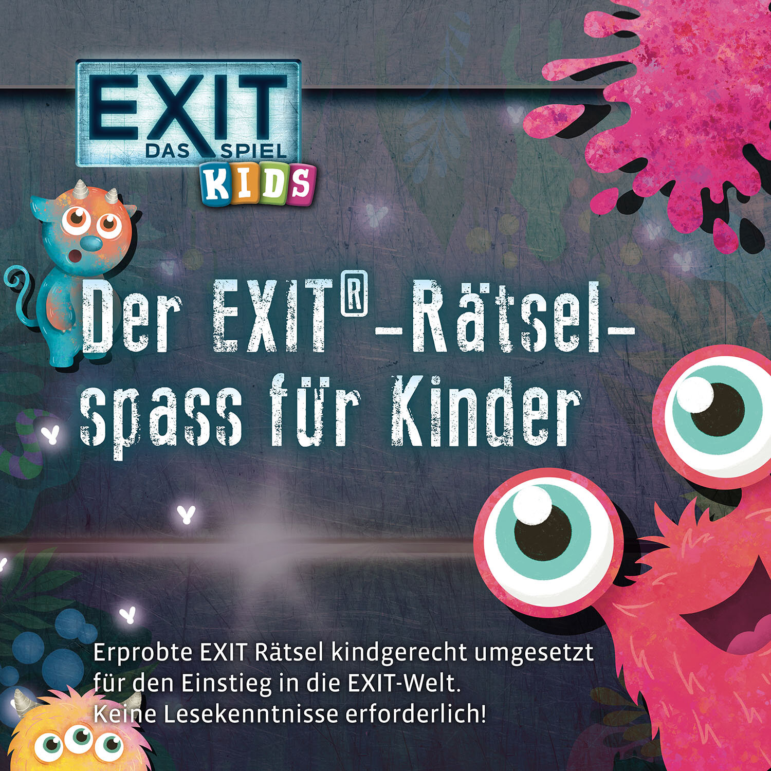 EXIT - Das Spiel Kids: Monstermäßiger Rätselspaß, Partyspiel