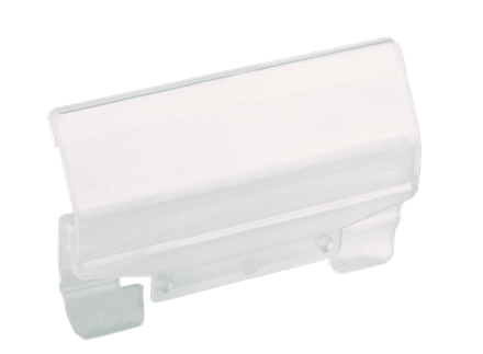 LEITZ Vollsichtreiter transparent, 50 St.