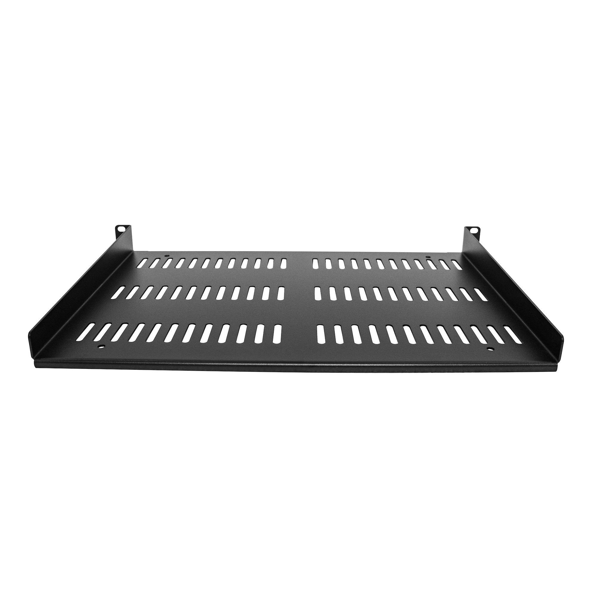 STARTECH.COM 1U Server Rack Shelf - Universal Vented Rack Mount Cantilever Tray for 19in Network Cabinet - Weight Capacity 55lb
