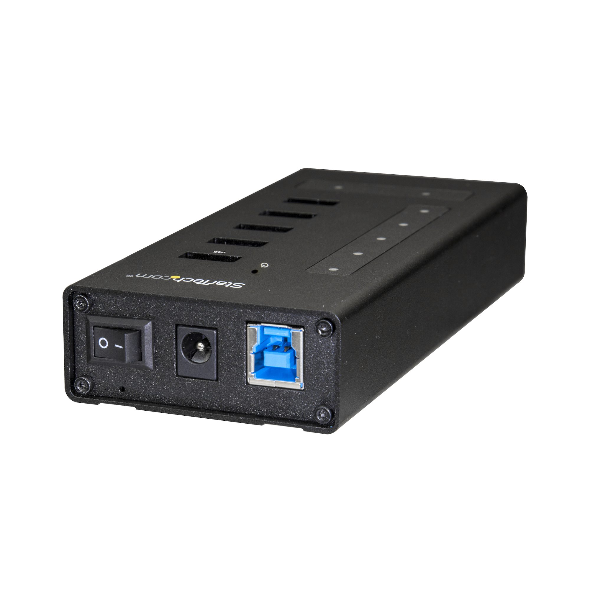 StarTech.com 7 Port USB-C Hub Schwarz