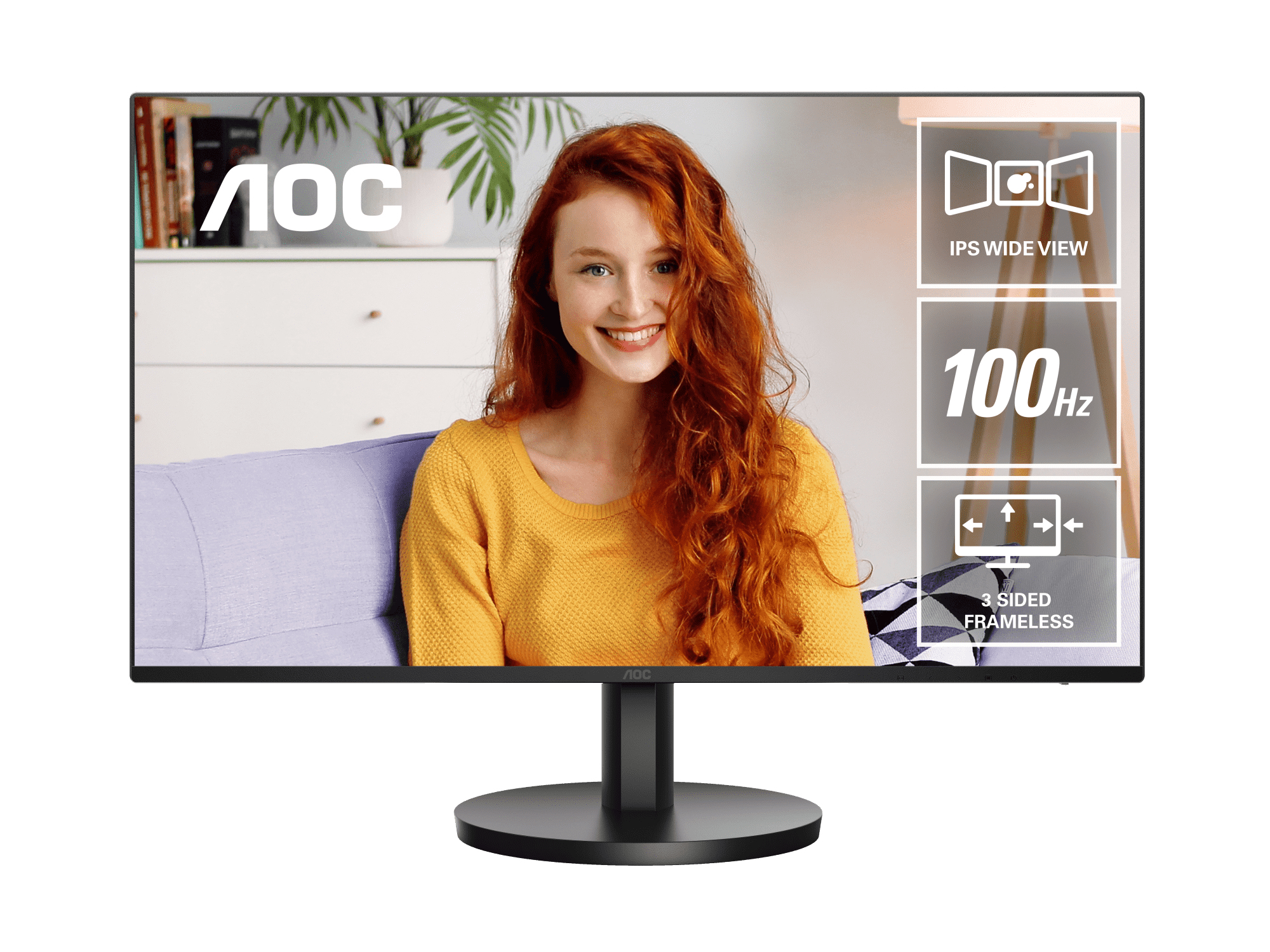 AOC 24B3HA2 - 24 ZOLL FULL HD M LAUTSPRECHER (1920X1080 100 HZ V