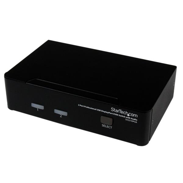 2 PORT DISPLAYPORT KVM SWITCH IN