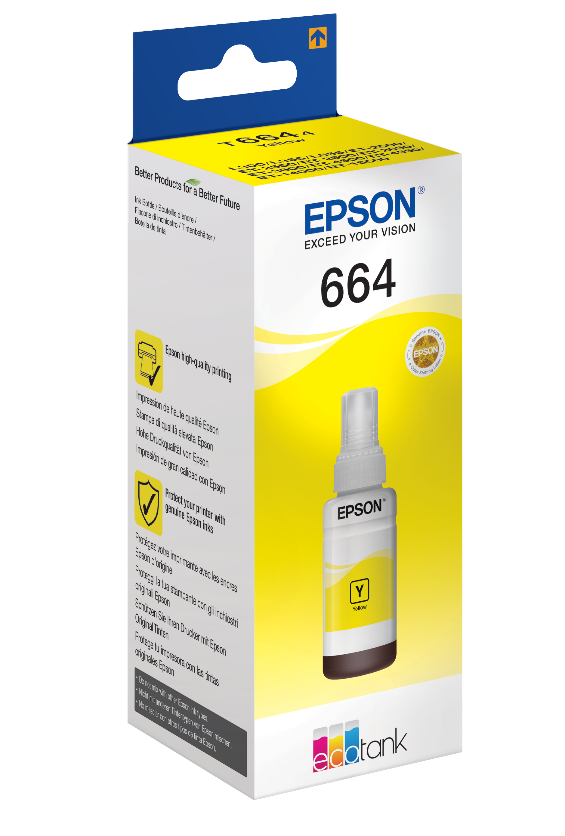 EPSON T6644 gelb Tintenflasche
