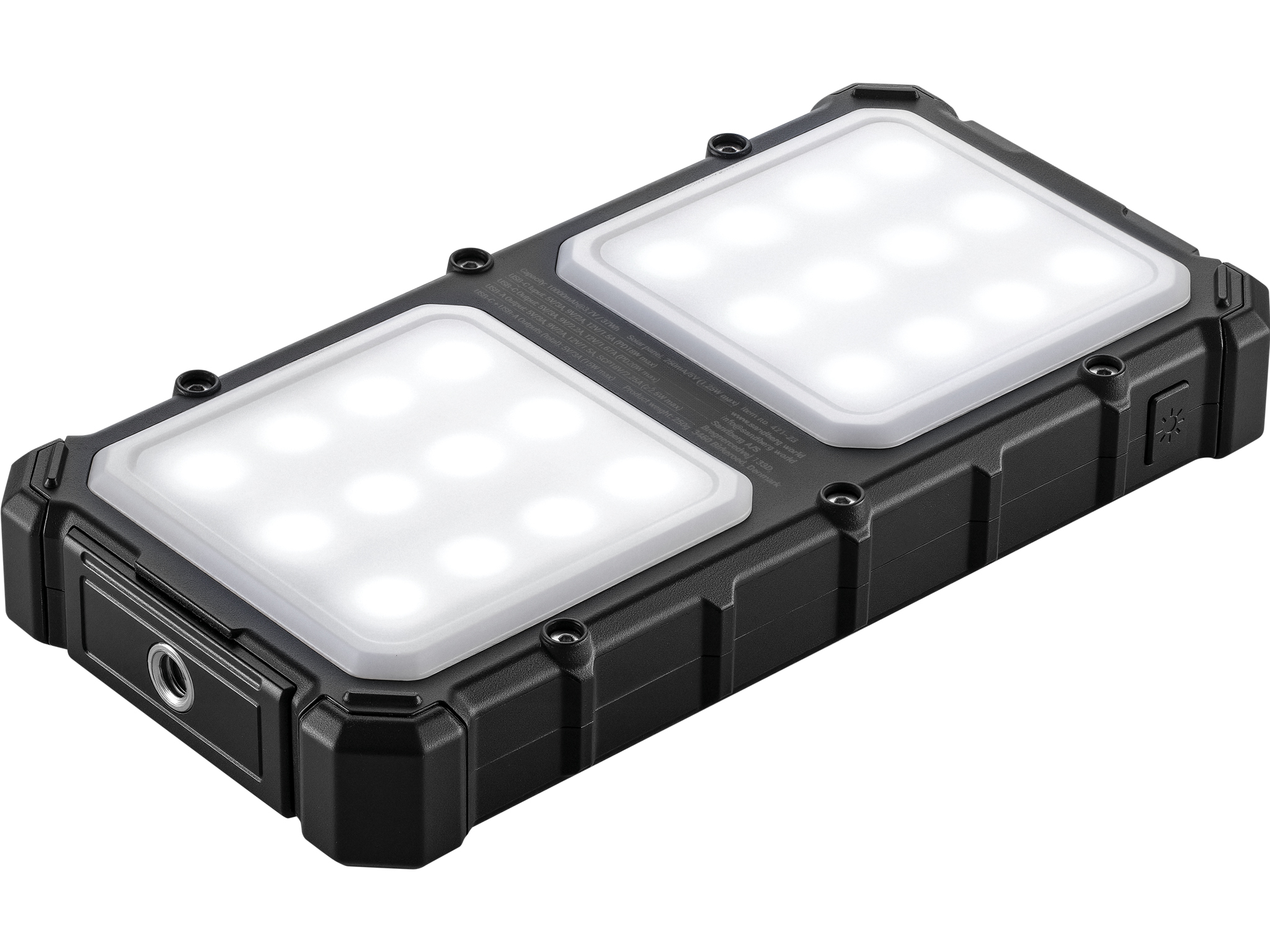 SANDBERG Solar Powerbank CampLED 10000