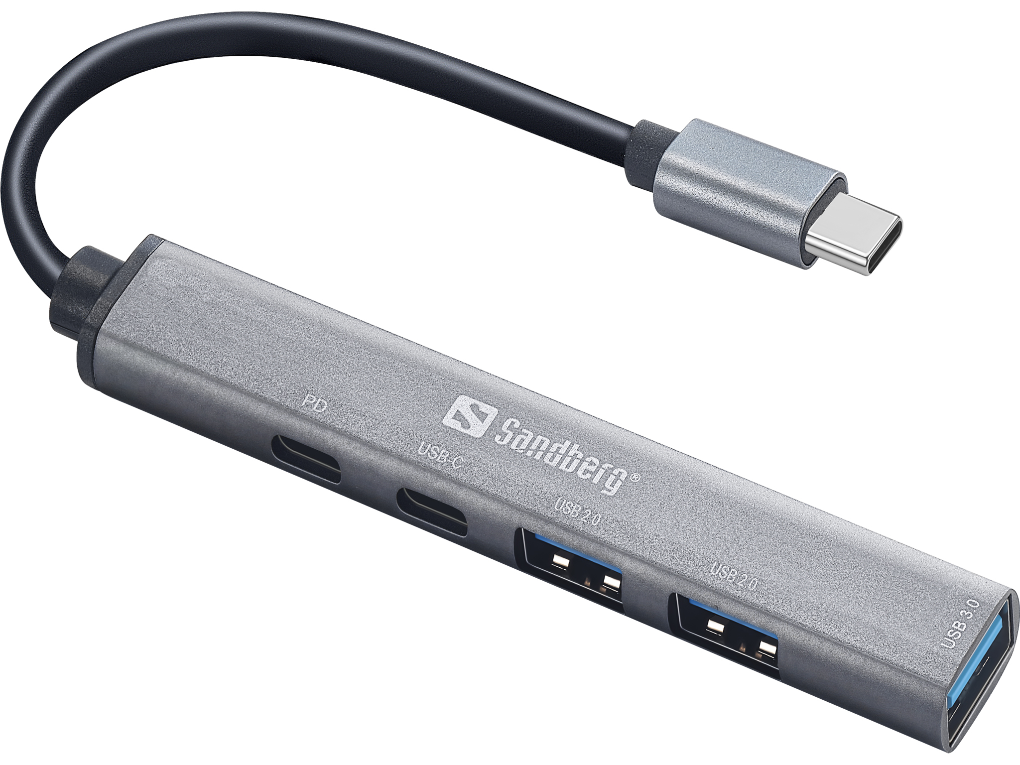 SANDBERG USB-C to 3xUSB-A+2xUSB-C SAVER