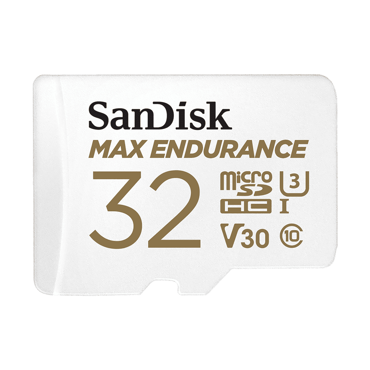 MAX ENDURANCE MICROSDHC 32GB CARD WITH ADAPTER