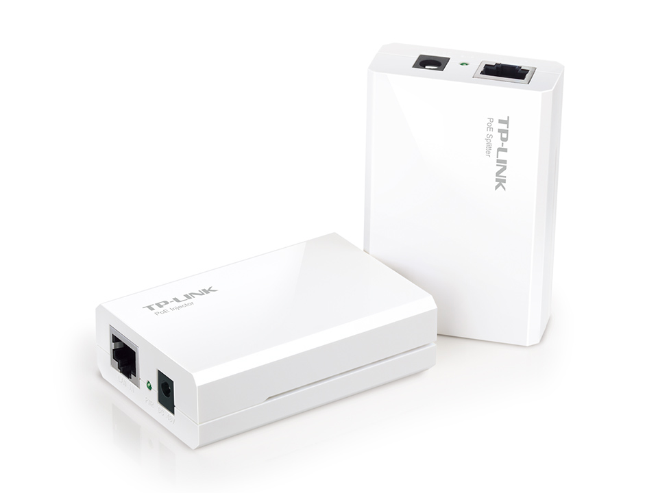 TP-Link TL-POE200 PoE-Adapter-Kit (1x Injektor & 1x Splitter)