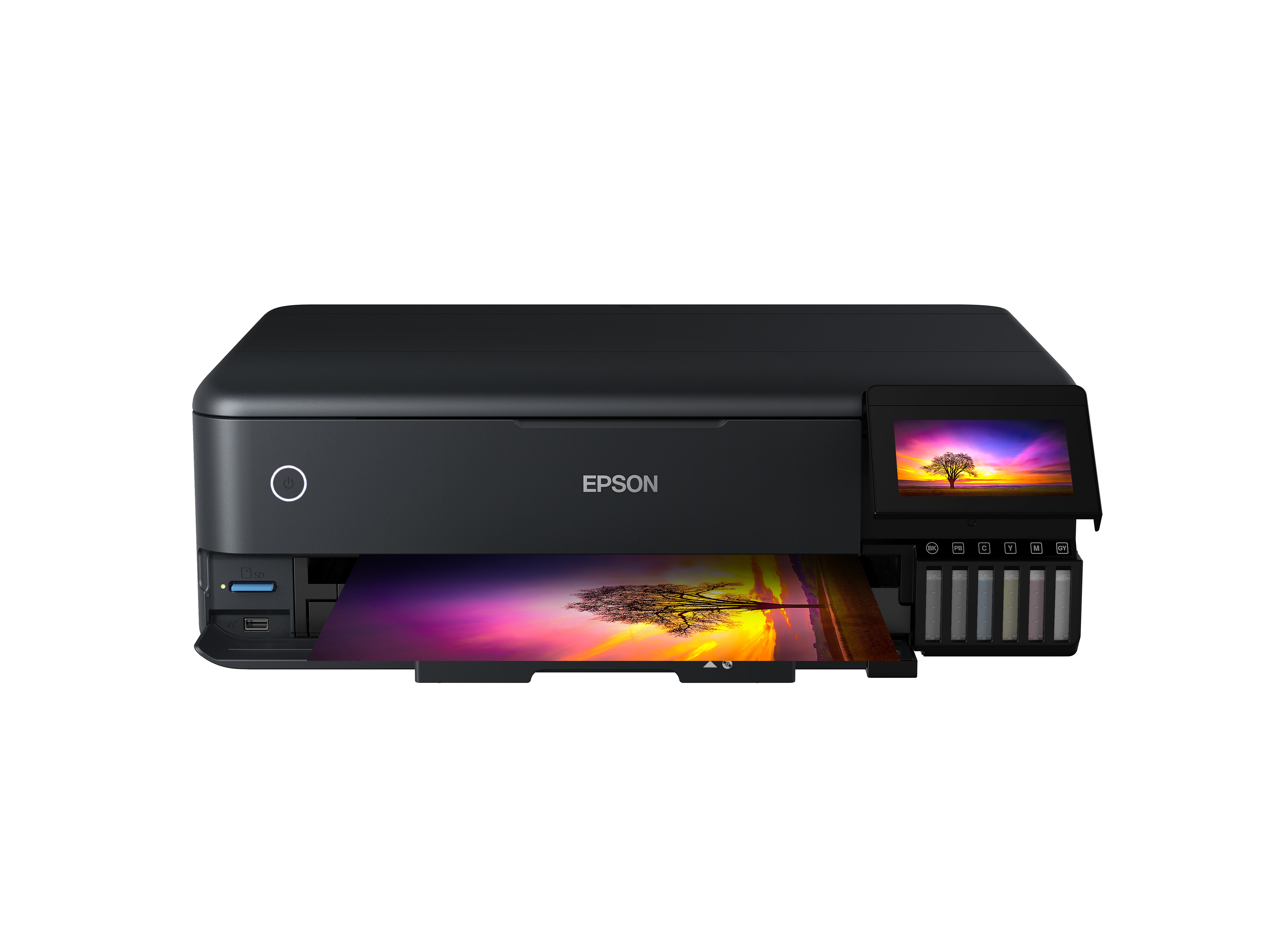 EPSON EcoTank ET-8550 3 in 1 Tintenstrahl-Multifunktionsdrucker schwarz