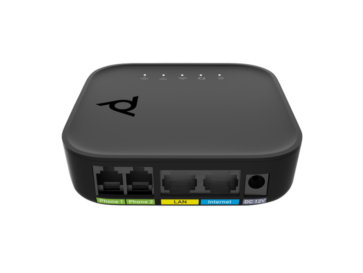 HP Poly ATA 402 2FXS Voice Port VoIP Adapter with Open SIP and Power Supply No localization