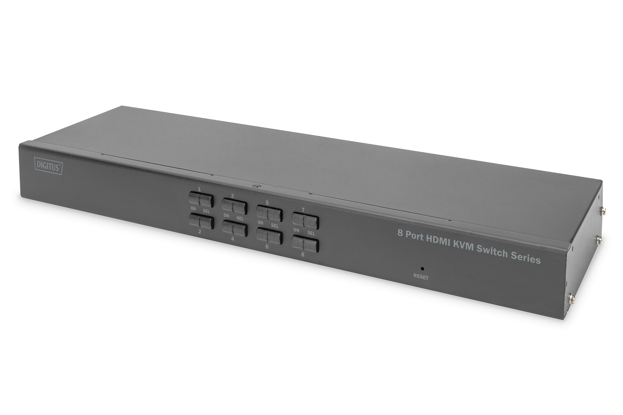 DIGITUS KVM-Switch, 8-Port, Single-Display, 4K, HDMI