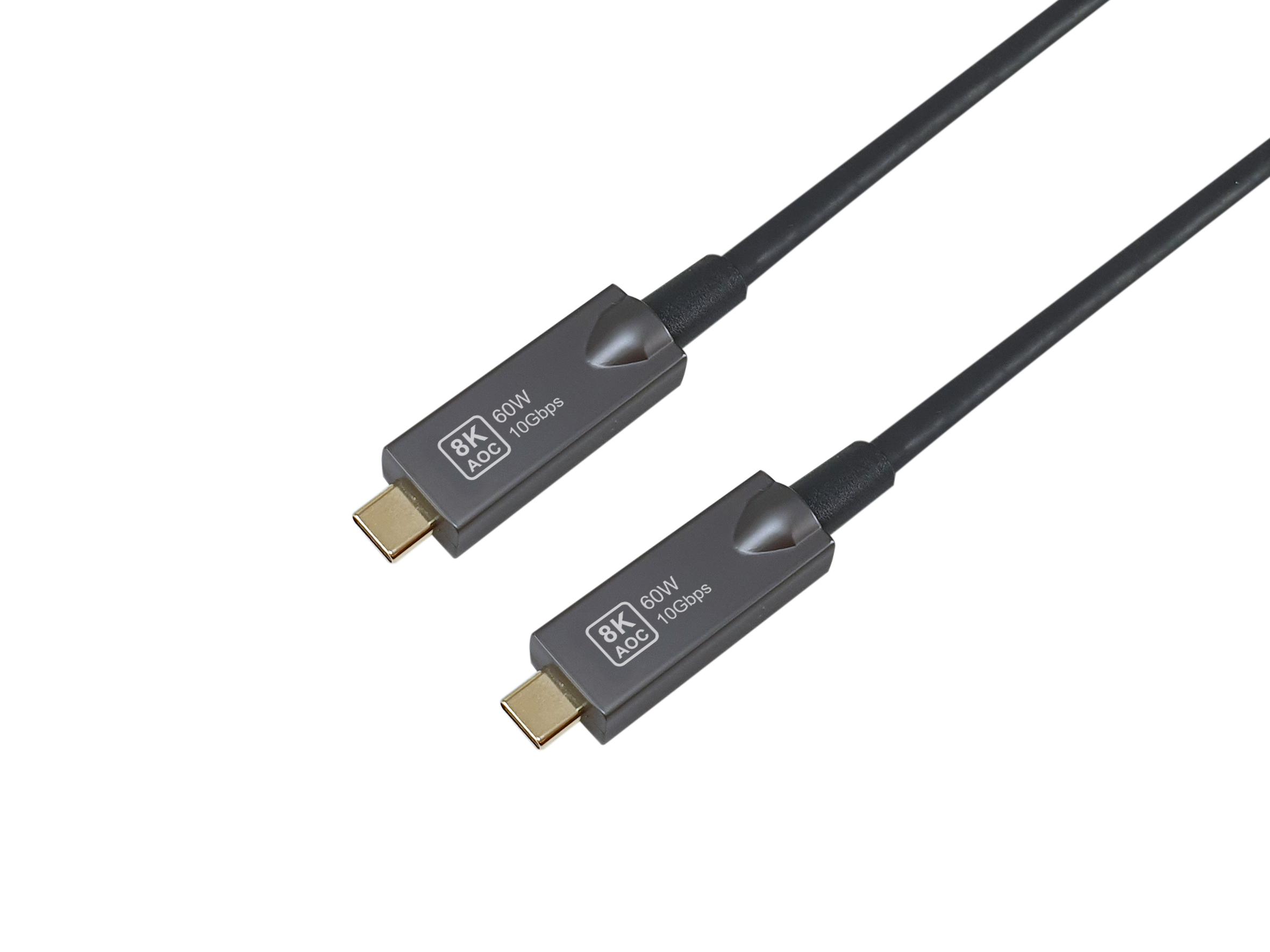Equip Kabel USB-C3.2->C AOC 8K PD60W St/St 10.00m schwarz