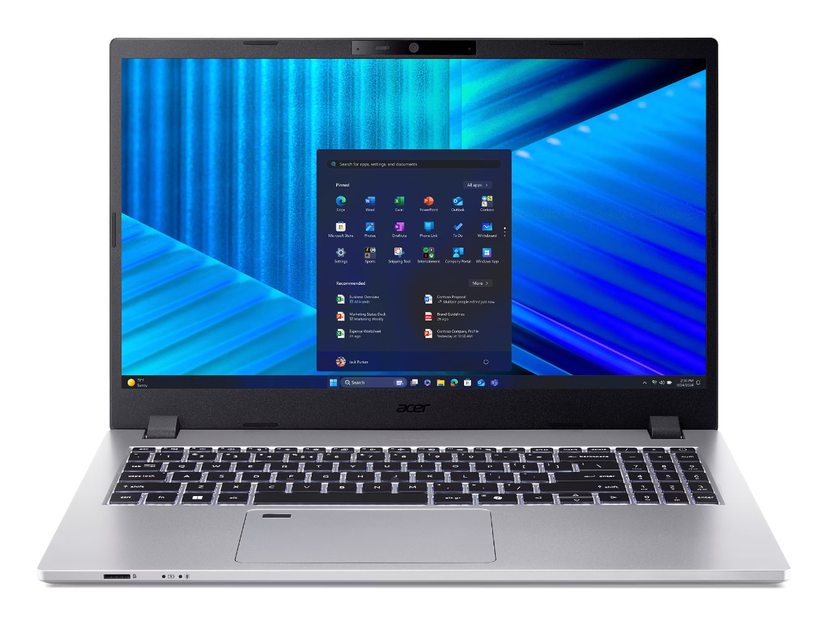 acer TravelMate P2 TMP215-75-G2-TCO-54C5 Laptop 39,6 cm (15,6 Zoll), 16 GB RAM, 512 GB SSD, Intel® Core™ Ultra 5 125H