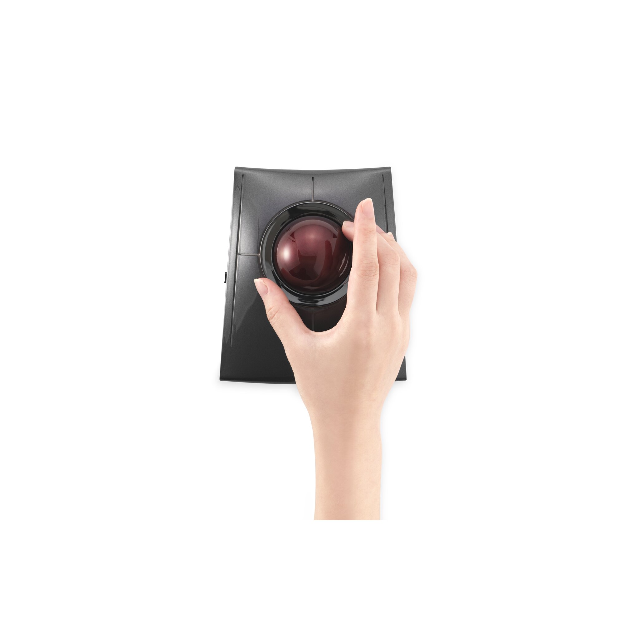 Kensington SlimBlade Pro Trackball kabellos rot, schwarz