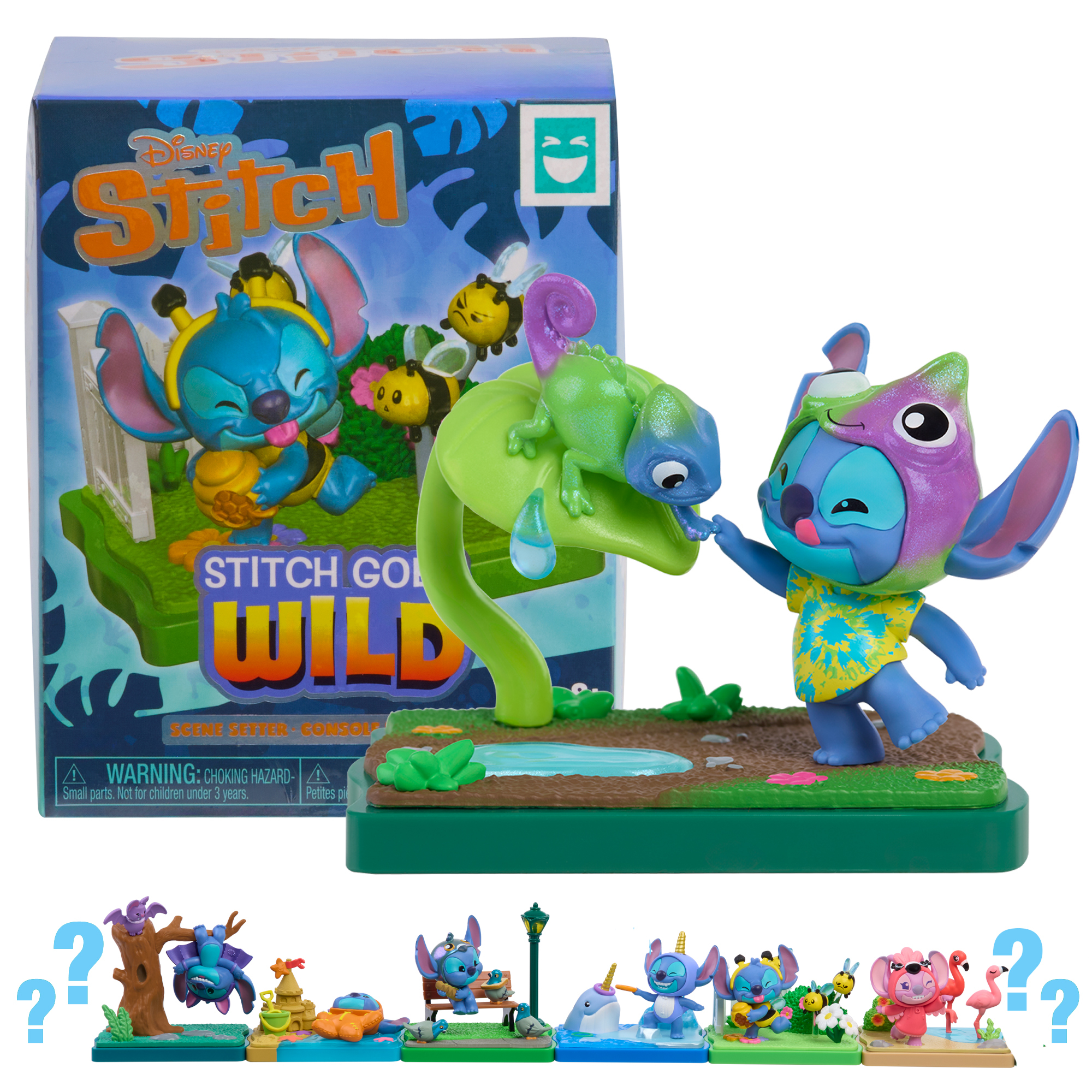 Disney Stitch Goes Wild Collectible Figures, Spielfigur