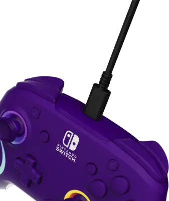 PDP Controller Afterglow Wave wireless purple Switch