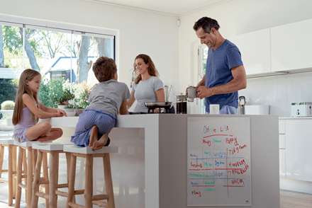 nobo Acrylglas-Schreibtafel Wand-oder Desktop 45,0 x 60,0 cm transparent