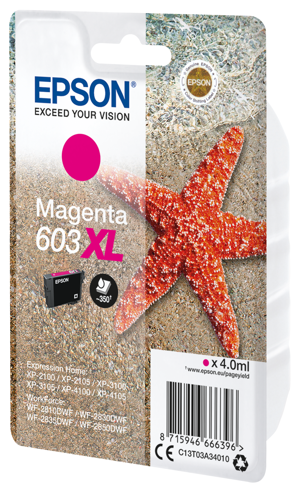 EPSON 603XL/T03A3 (Seestern) magenta Druckerpatrone