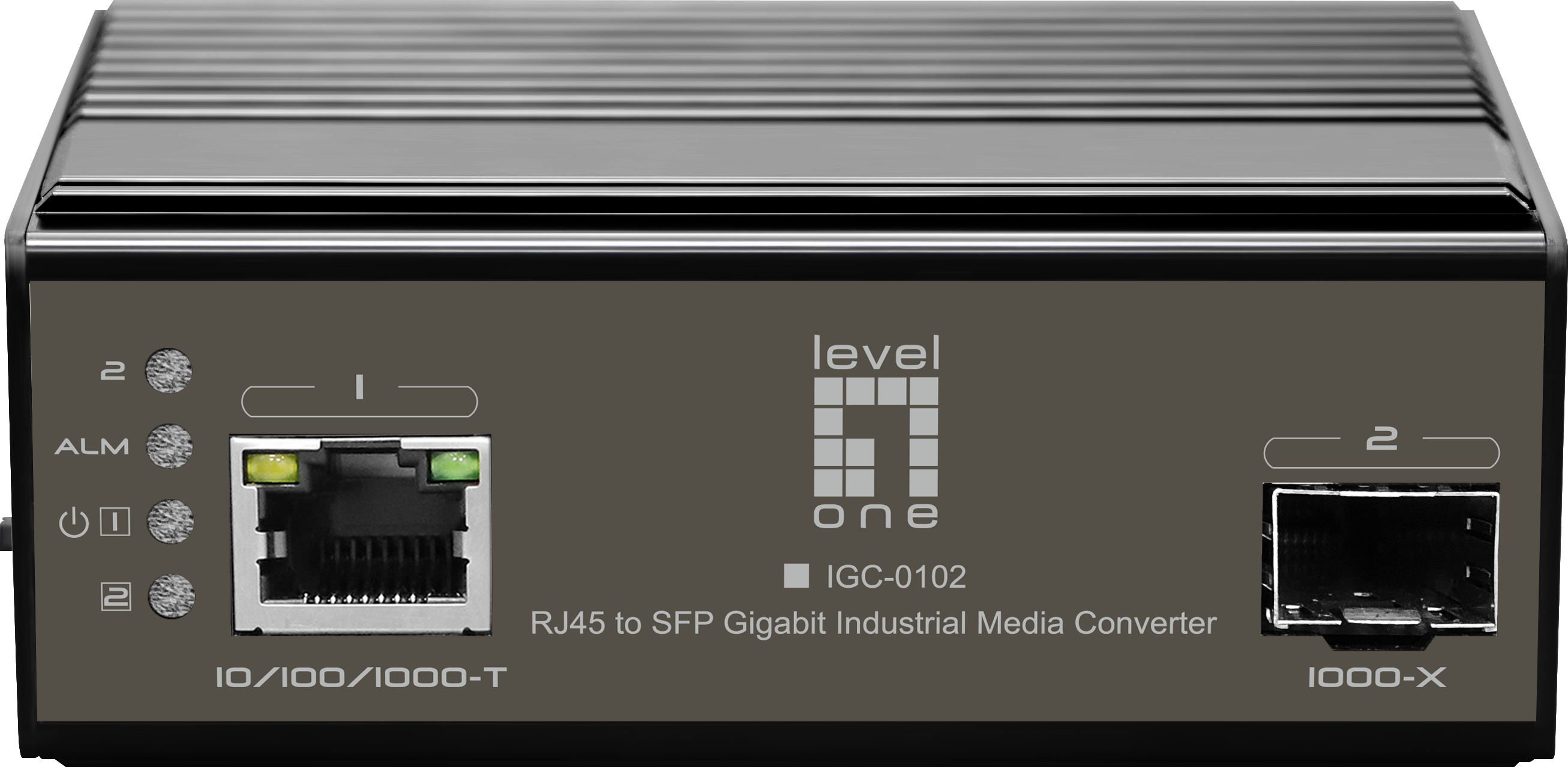 LevelOne Media Konverter RJ45->SFP GE Industrial