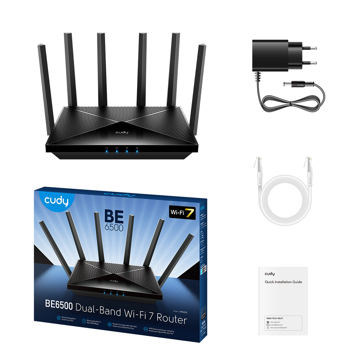 Cudy WR6500H2.5G Wi-Fi 7 Mesh Router